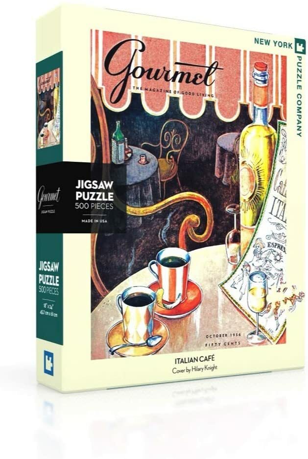 【NEW YORK PUZZLE COMPANY】美食家 意大利咖啡館500片拼圖