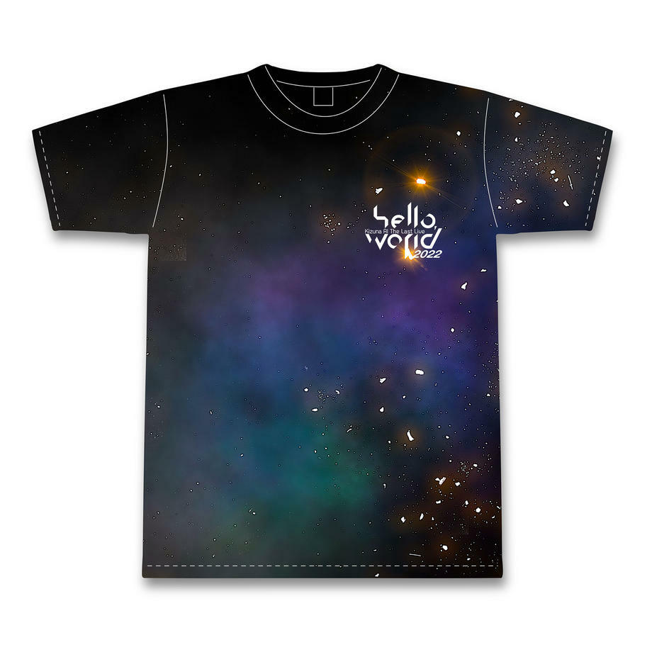 「官方代購」Kizuna AI 絆愛 hello,world 2022 周邊 #1 Tee
