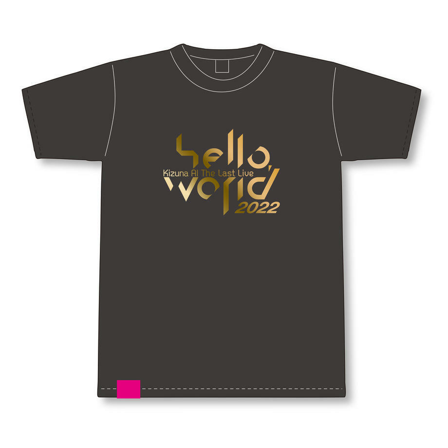 「官方代購」Kizuna AI 絆愛 hello,world 2022 周邊 #2 Live Tee