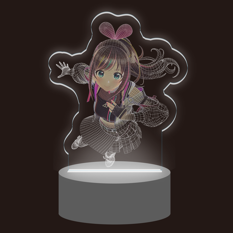 「官方代購」Kizuna AI 絆愛 hello,world 2022 周邊 #3 發光立牌