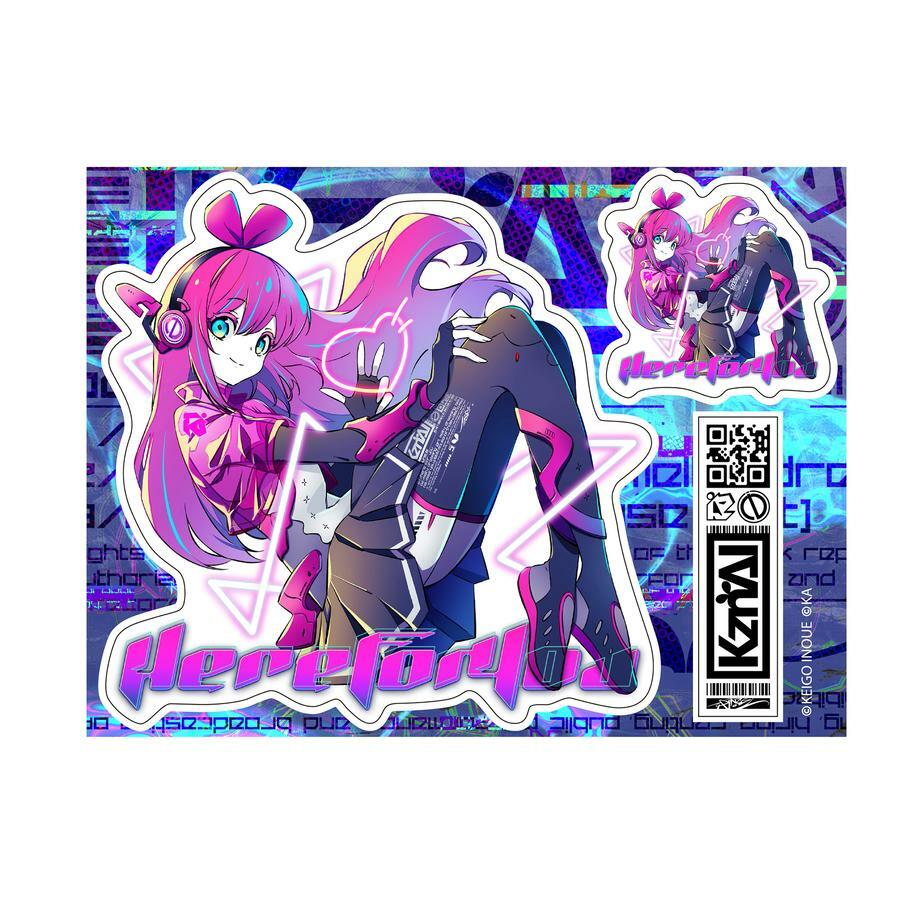 「官方代購」Kizuna AI 絆愛 hello,world 2022 周邊 #5 Big貼紙