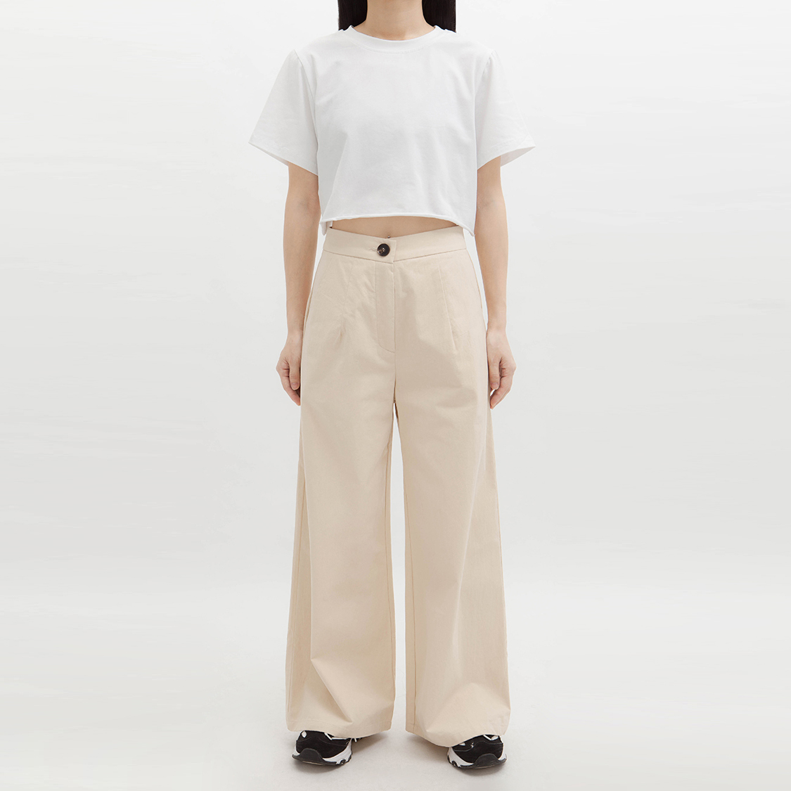 休閒寬管長褲(-25%)