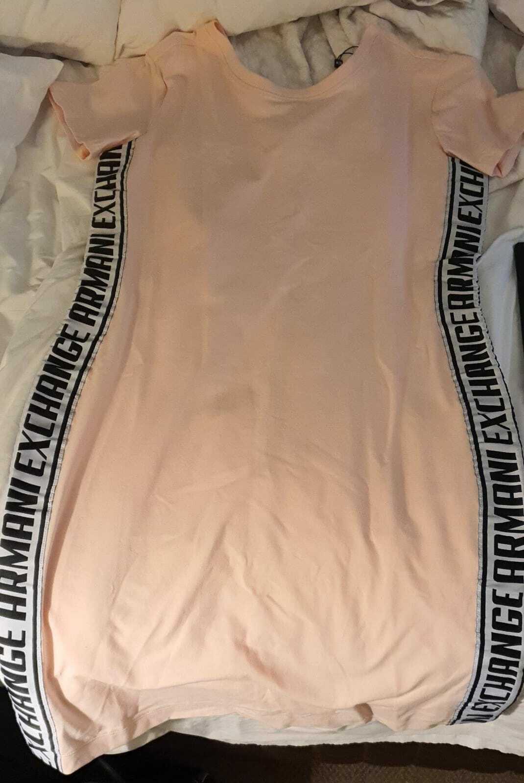 [U] ARMANI EXCHANGE DRESS,PINK, 7VYABN YJ1ZZ-PINK (UAX7)