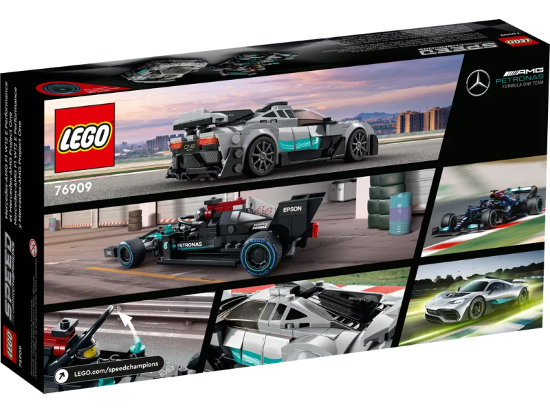 LEGO 76909 Mercedes-AMG F1 W12 E Performance & Mercedes-AMG Project One (Speed Champions)