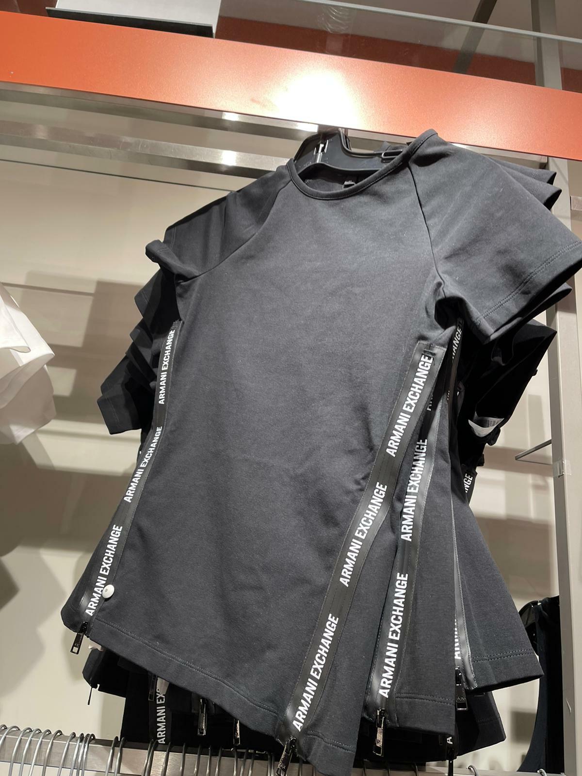 [U] ARMANI EXCHANGE JUMPER,BLACK, 7VYMAN YJ1ZZ-BLACK (UAX15)