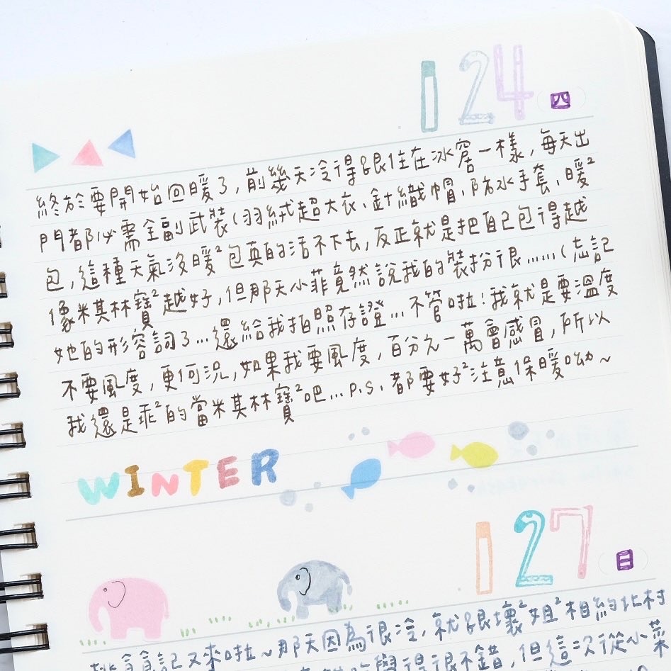 水滴 手帳專用 半透明貼紙｜MIDORI 日本