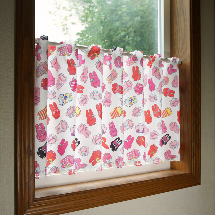 Sanrio My Melody 咖啡廳窗簾 120 x 45 cm 洗衣店 #CM22C-93554