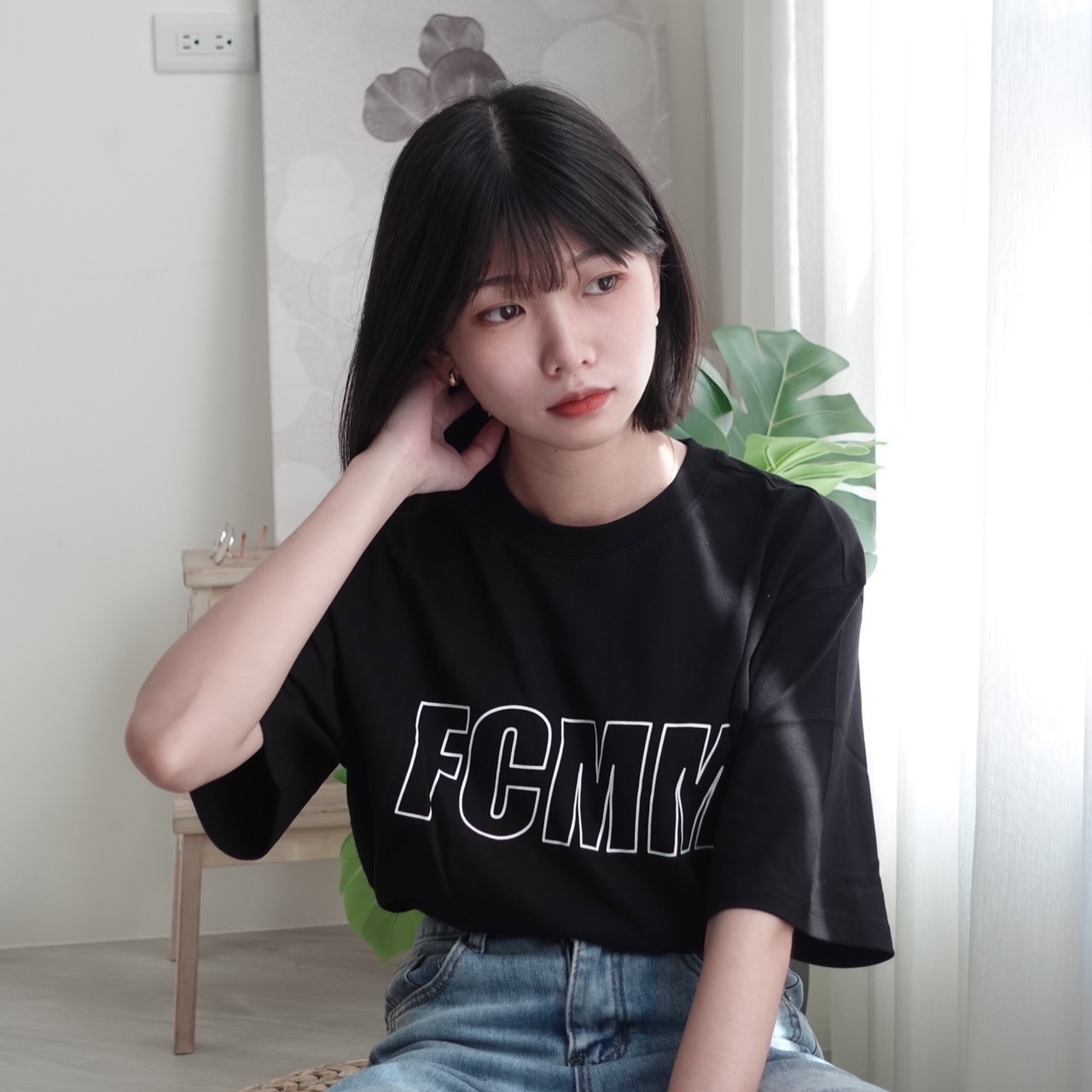 新しい到着 FCMM薄短TEE トップス