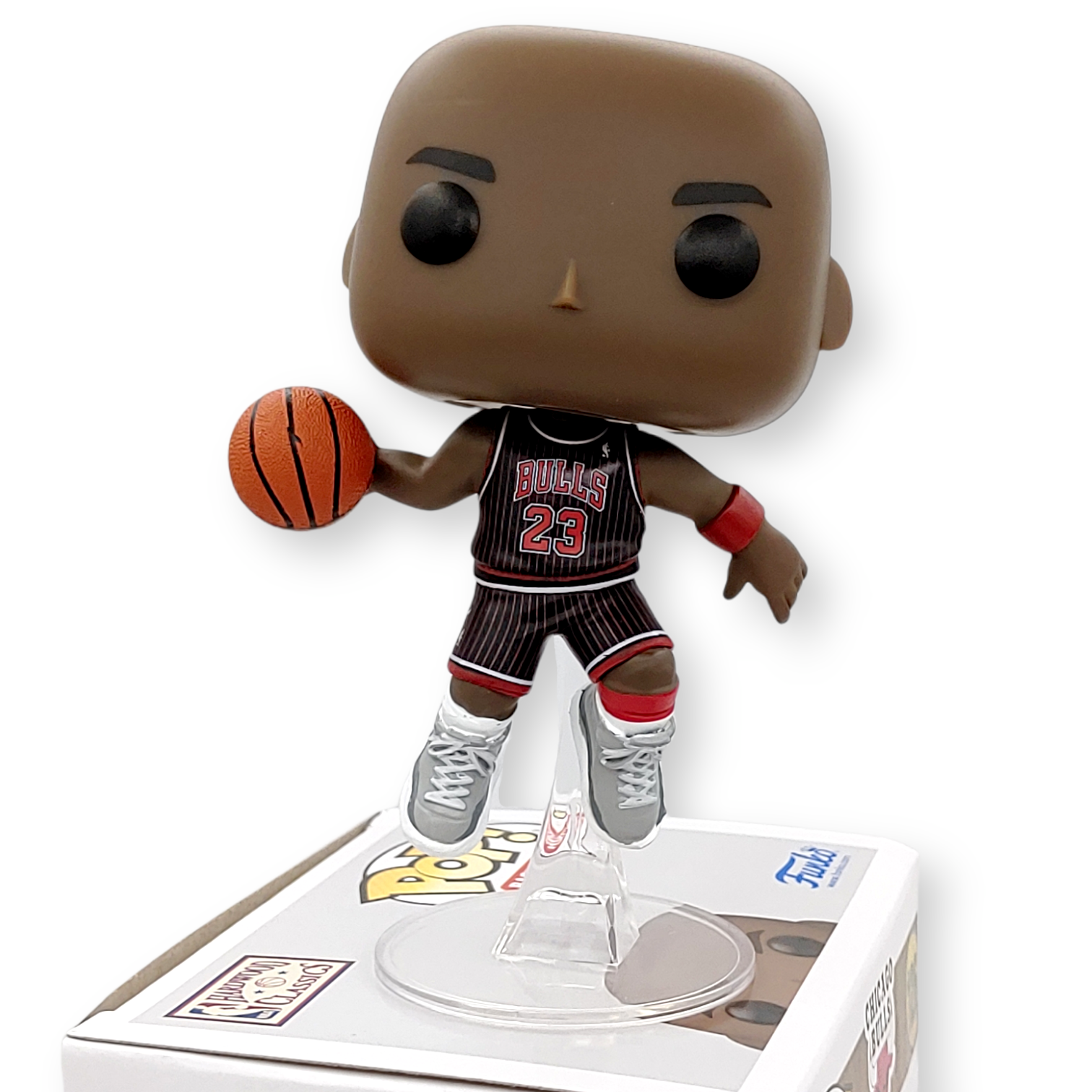 FUNKO POP<經典NBA>芝加哥公牛_米高.佐敦_23號(黑衫1995)-No.126