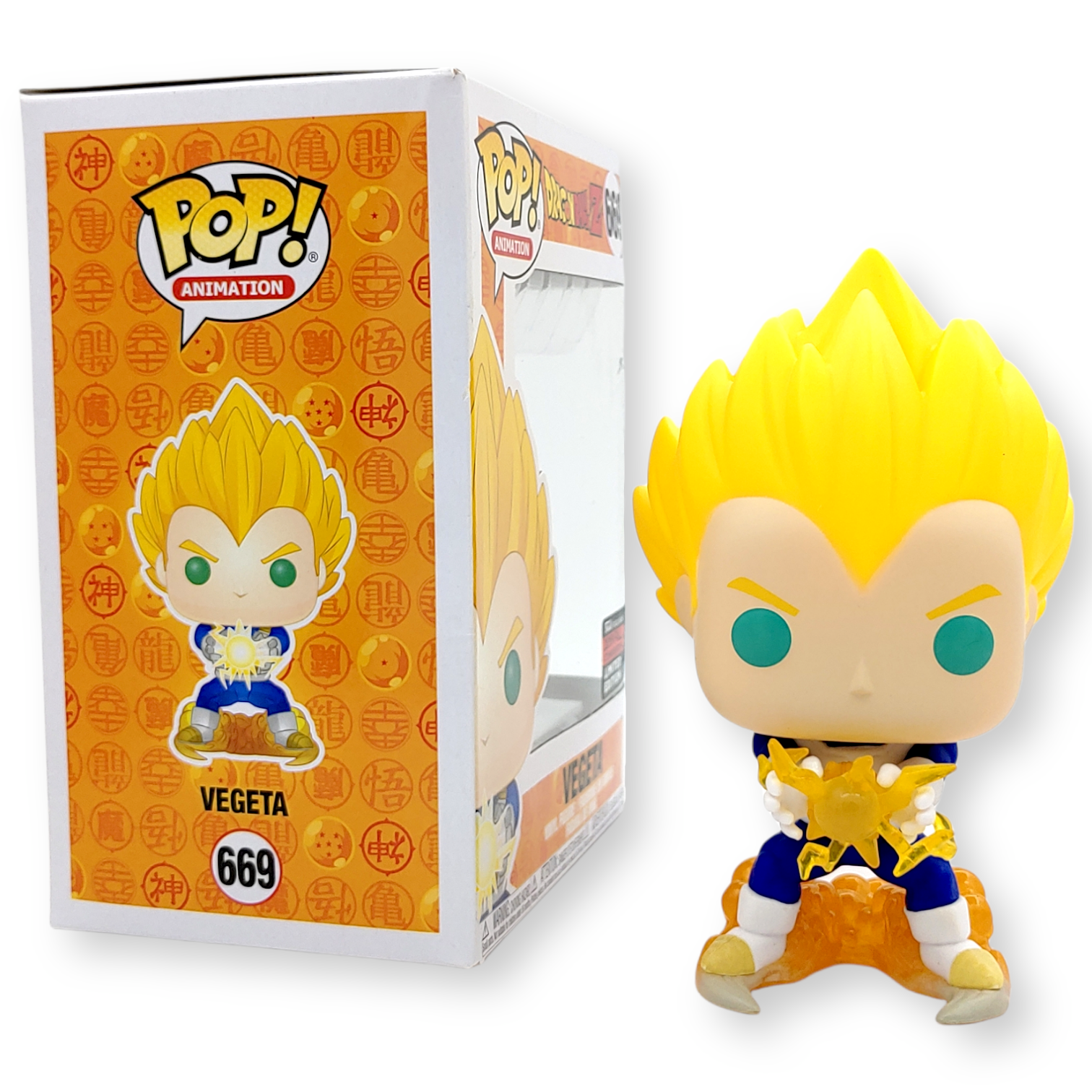 FUNKO POPP<龍珠Z>超級撒亞人1比達(終極閃光)-No.669