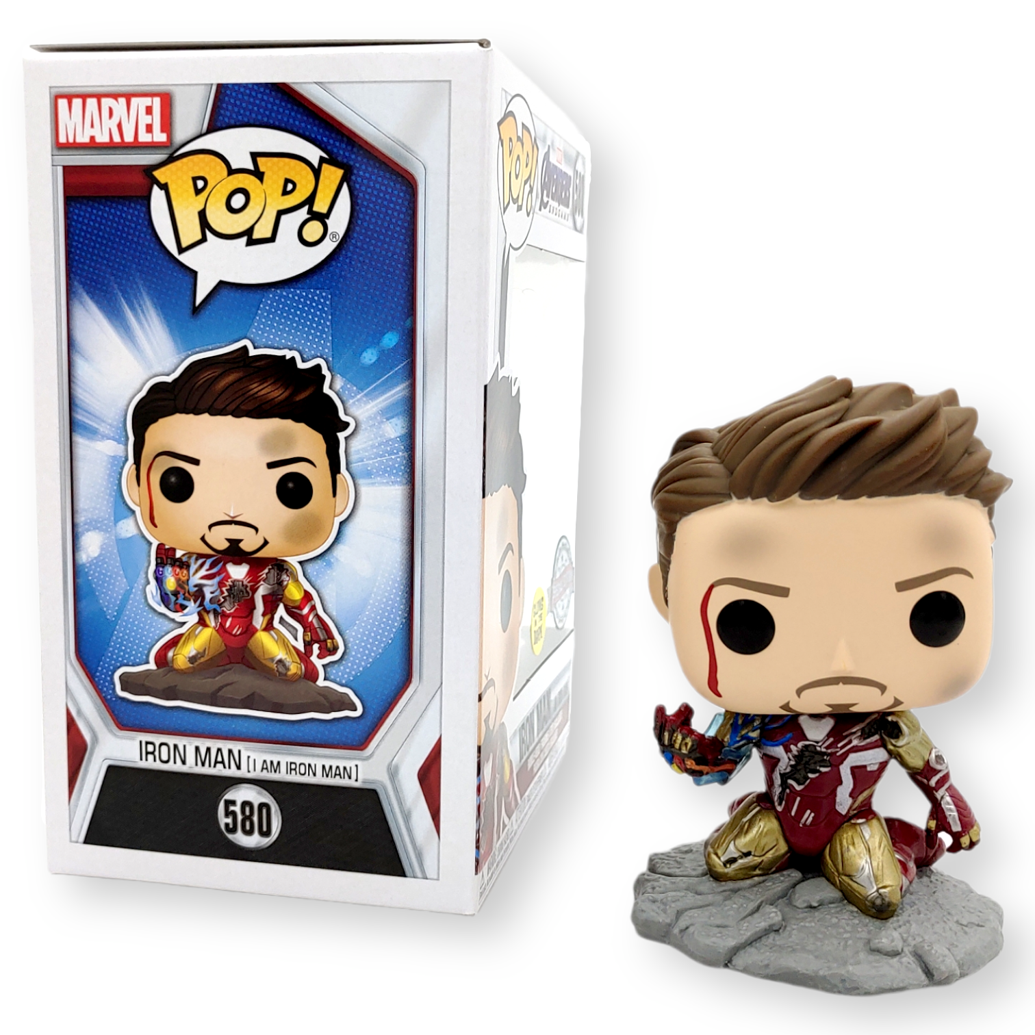 FUNKO POP<復仇者聯盟4>Iron Man(夜光版)-NO.580