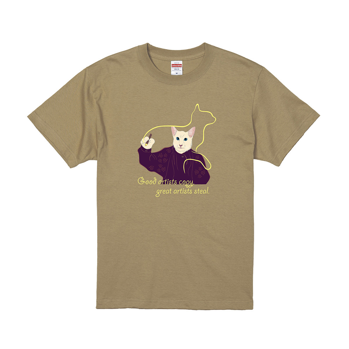 貓大師T恤 - 畢卡索