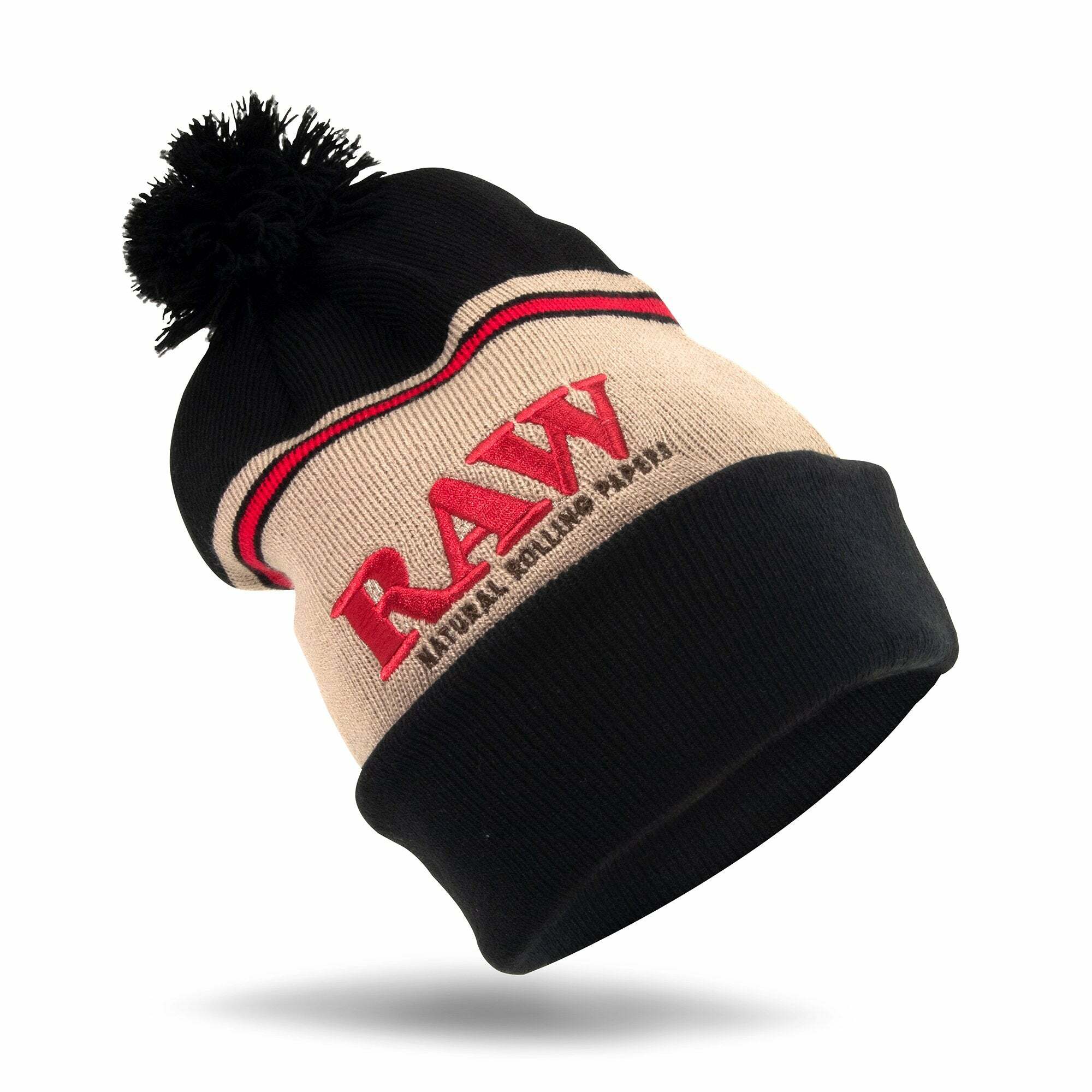 🇪🇸RAW - Rolling Papers Pompom Hats 針織毛帽 （Deep Brown）
