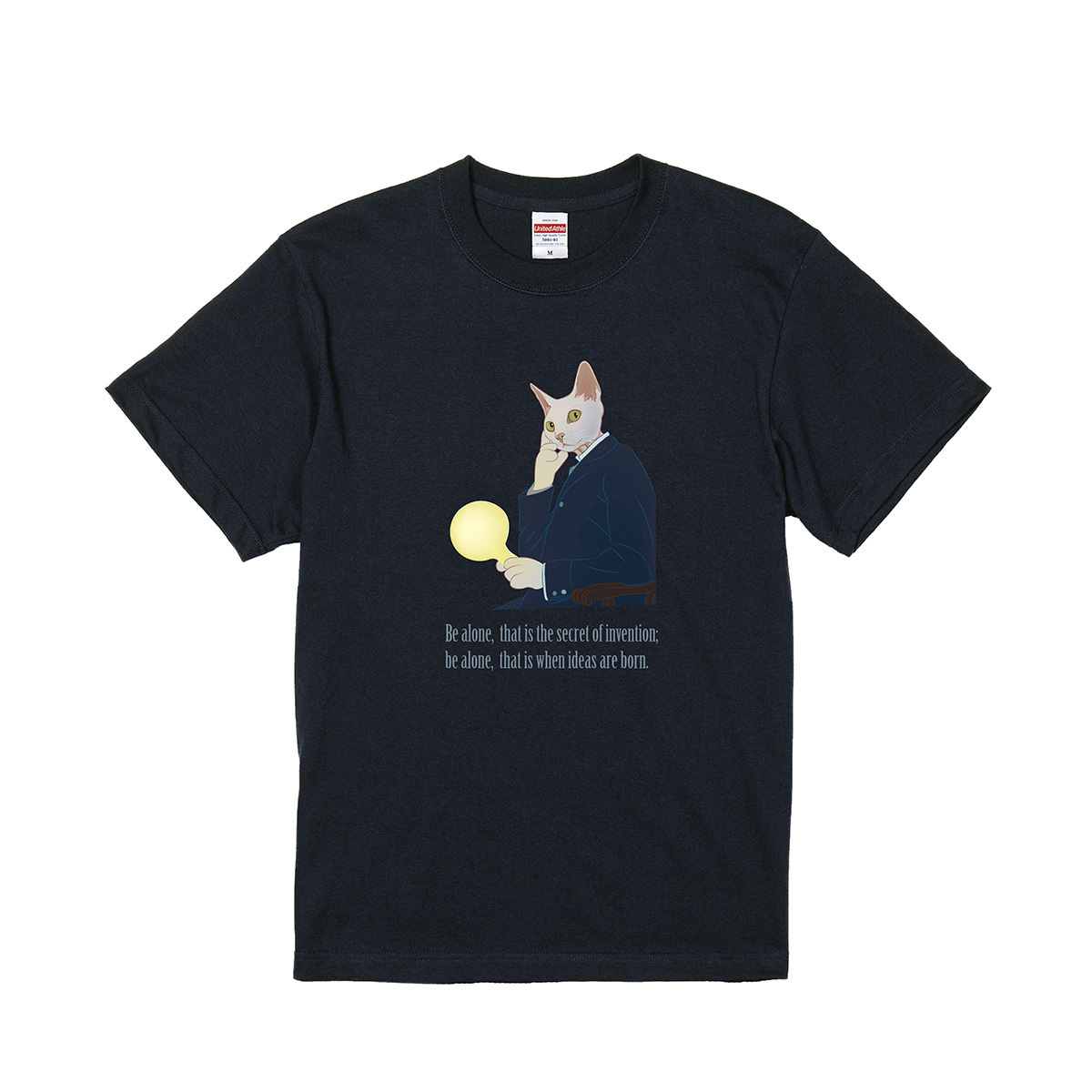 貓大師T恤 - 特斯拉