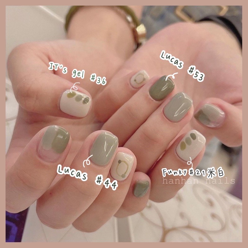 熱門款式套組❤️‍🔥It’sgel36、Lucas53、Lucas44、Funky21米白