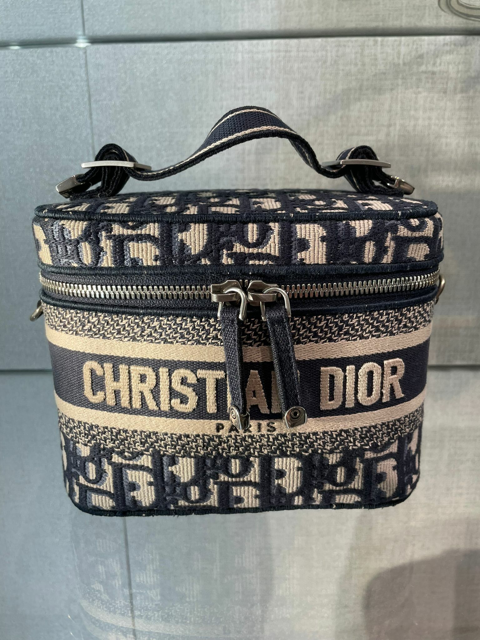 DIOR TRAVEL VANITY CANVAS BAG