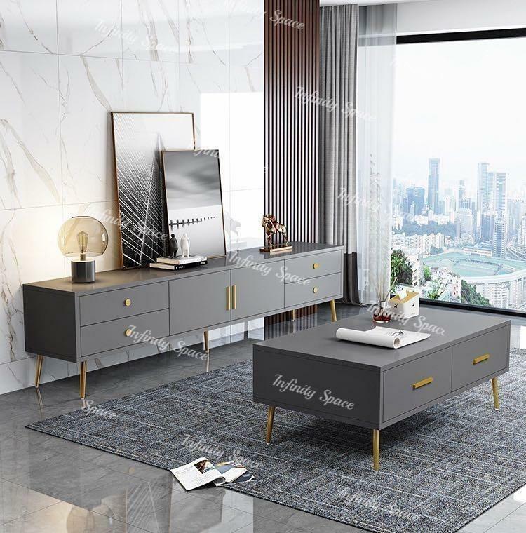 B0345 地櫃茶几組合