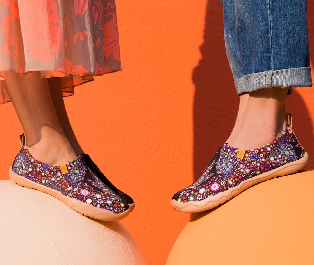 【 Uin 】西班牙原創設計 | 許願 彩繪鞋 休閒鞋 女鞋 懶人鞋