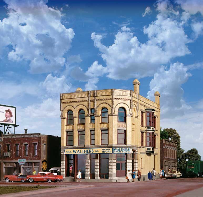 Walthers 933-4203 HO Scale Walthers Water Street Building -Kit