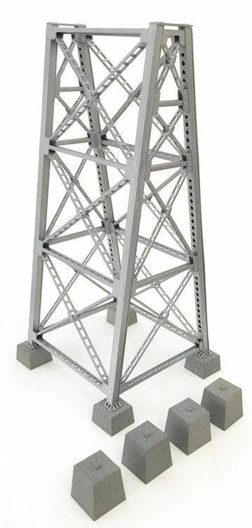 Walthers 933-4554 HO Scale Steel Railroad Bridge Tower -- Kit