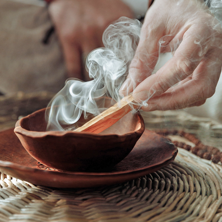 天然秘魯聖木【體驗裝 - 附送陶瓷碟】溫和樹脂甜香｜吸引正能量｜立即舒緩心情