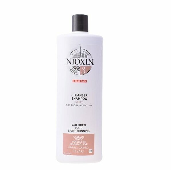 Nioxin 3號防脫髮洗髮露 1000ml [新舊版本隨機發貨]