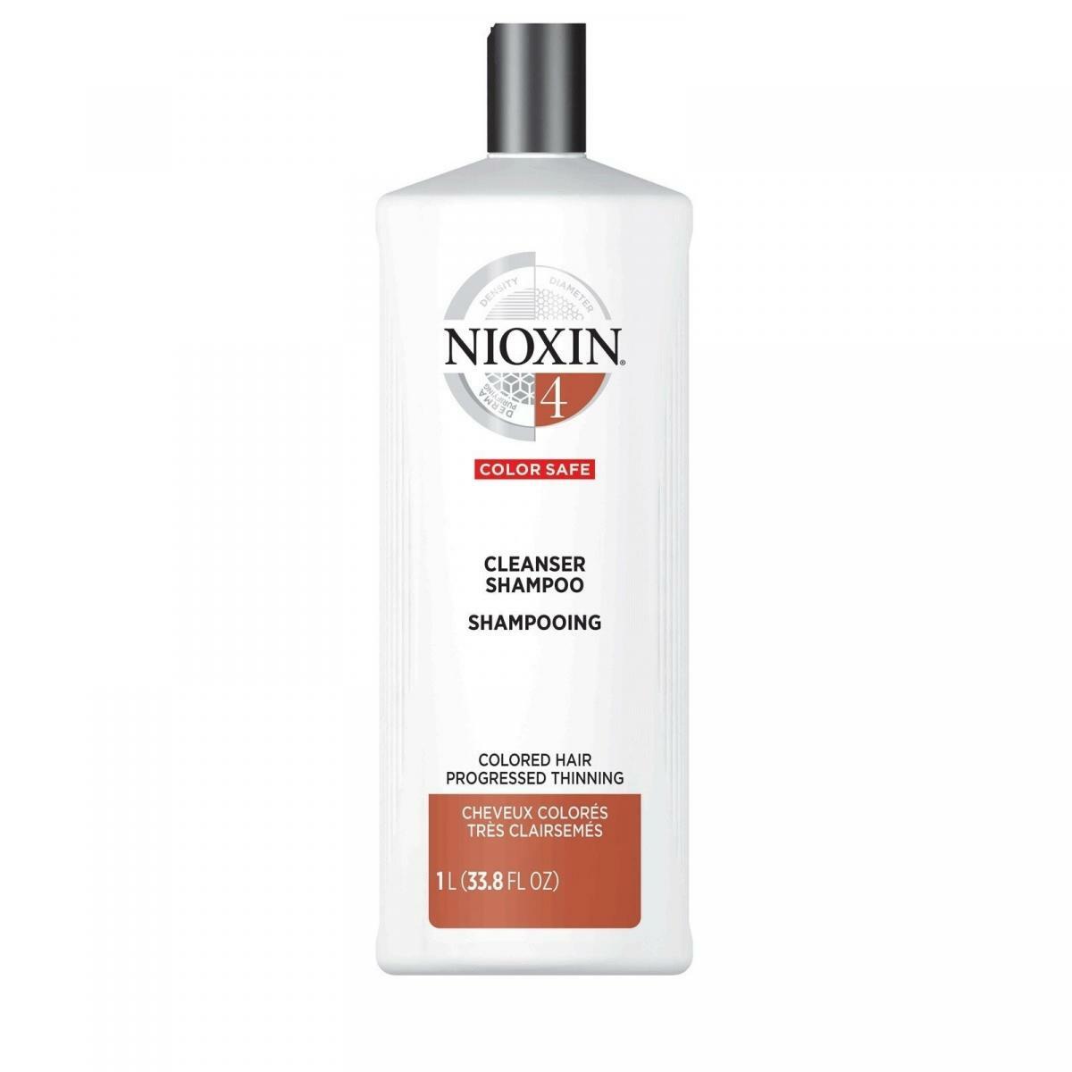 Nioxin 4號防脫髮洗髮露 1000ml [新舊版本隨機發貨]