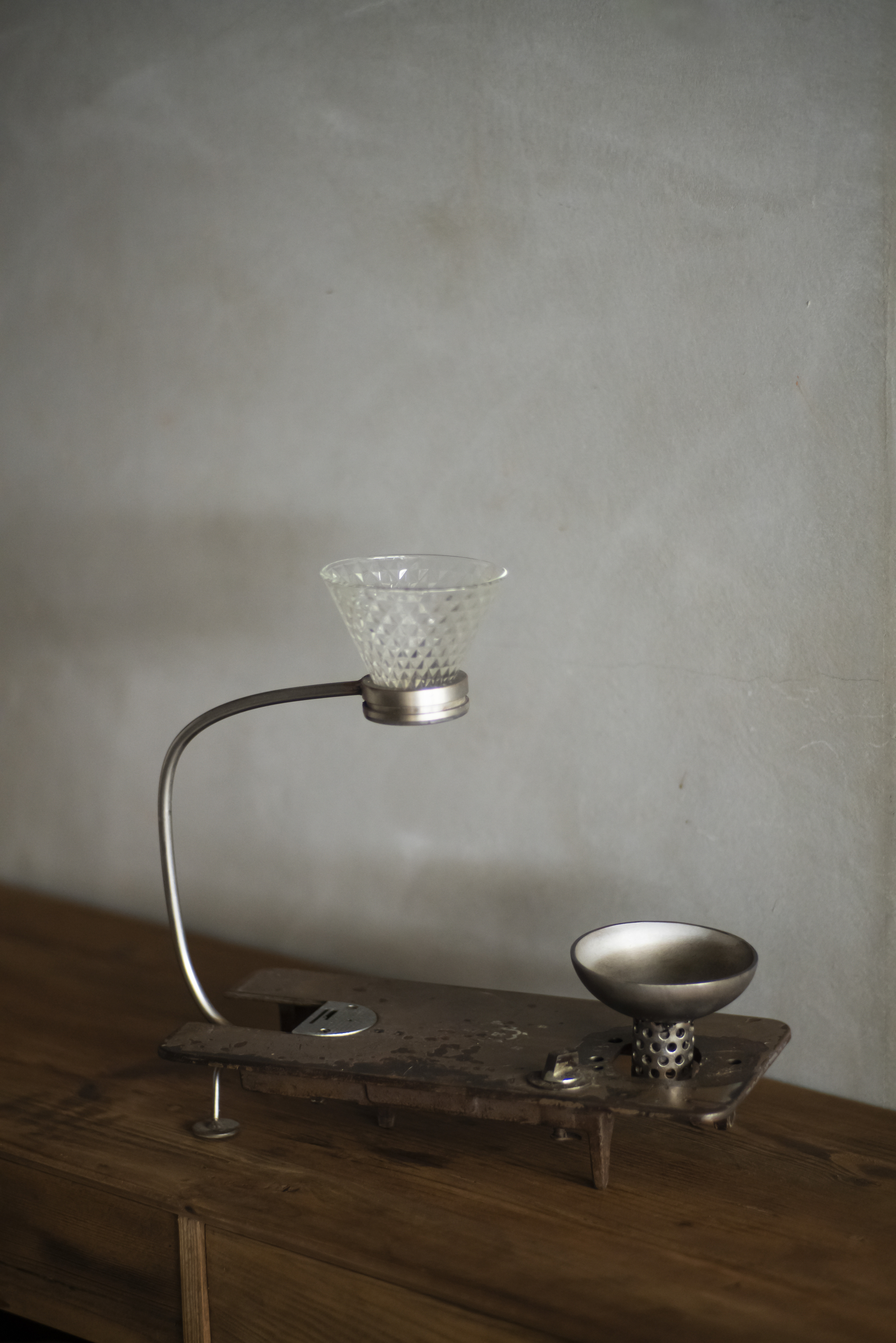 禹物再製所｜《相逢》系列 裁縫機手沖架之二