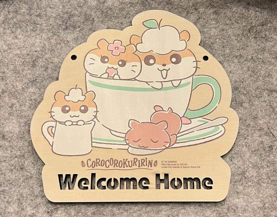 港版Sanrio Wooden Signage 新款文字木牌
