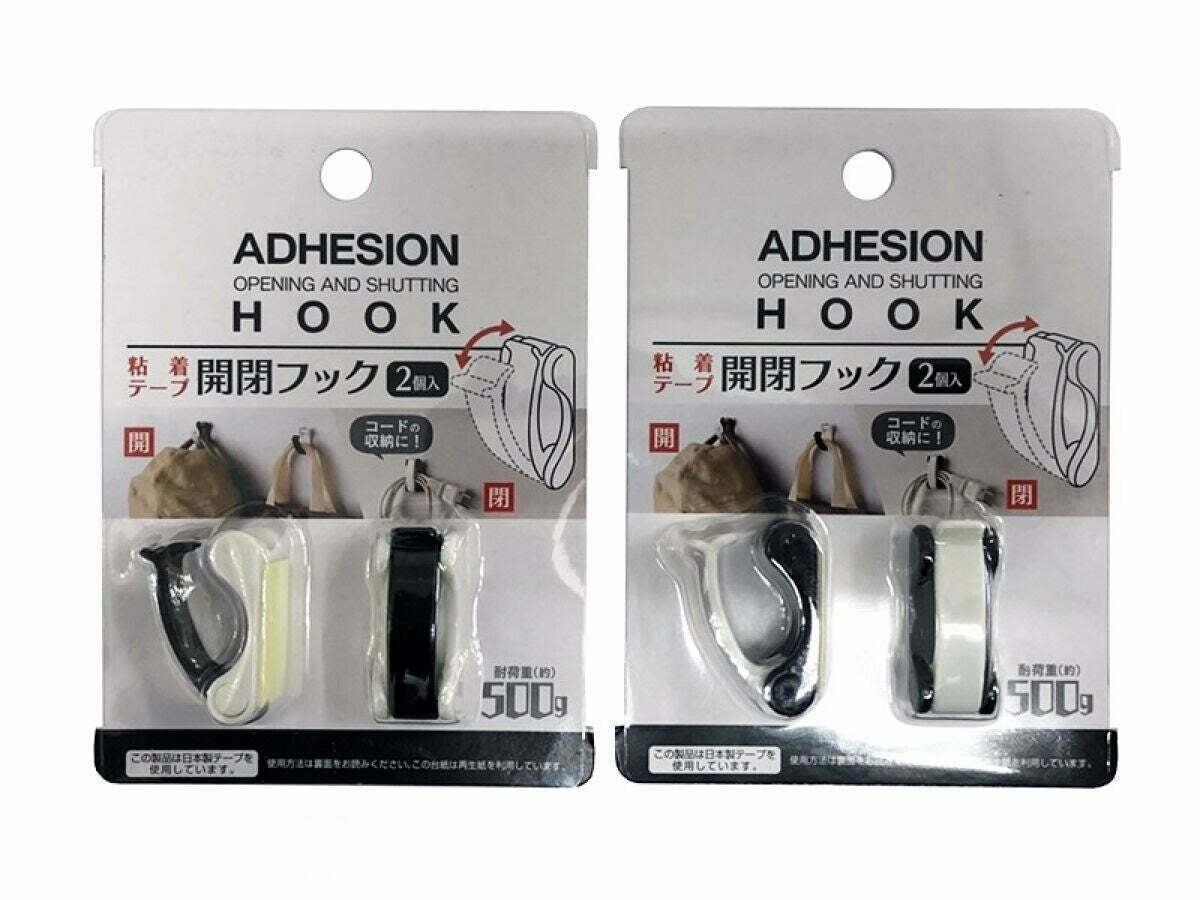 黏著式掛勾/2入