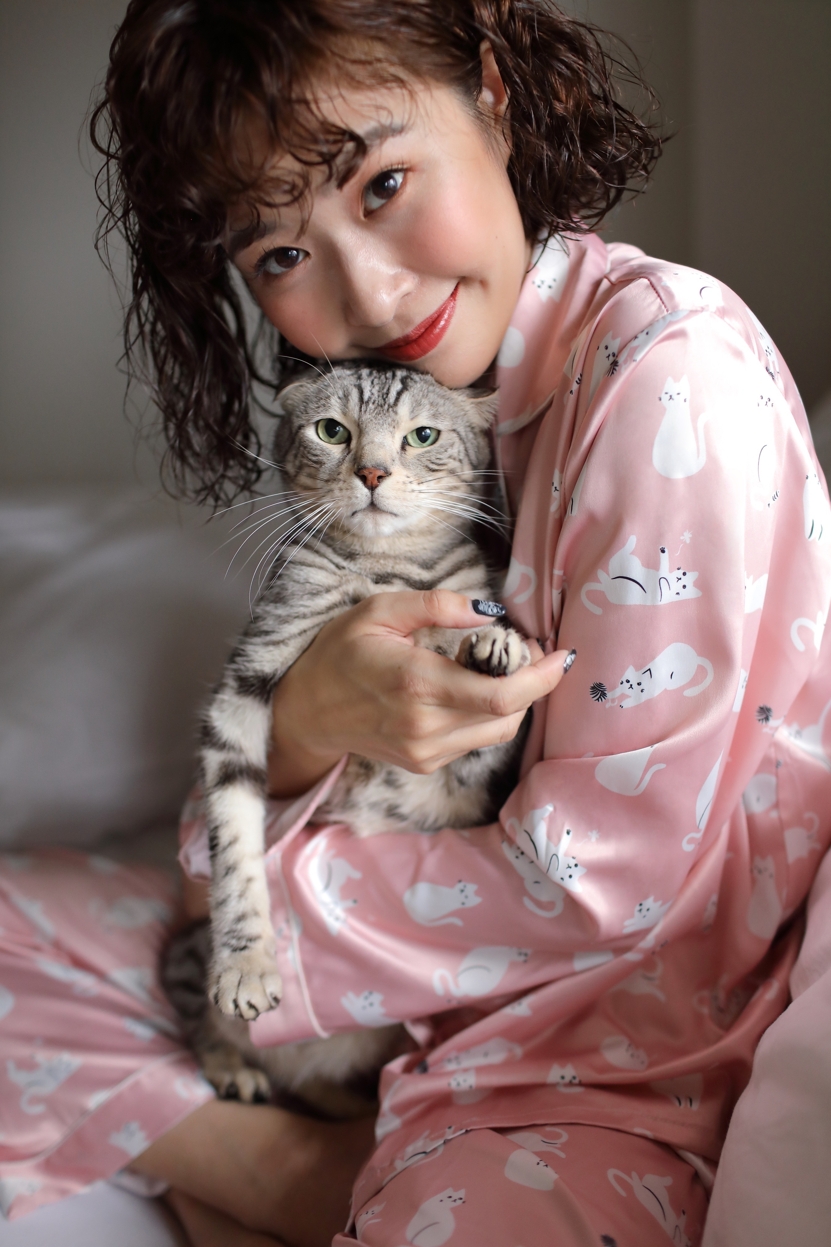 【小貓團購】小貓聯名 貓咪長袖居家服 (可客製化)－Heres to Love