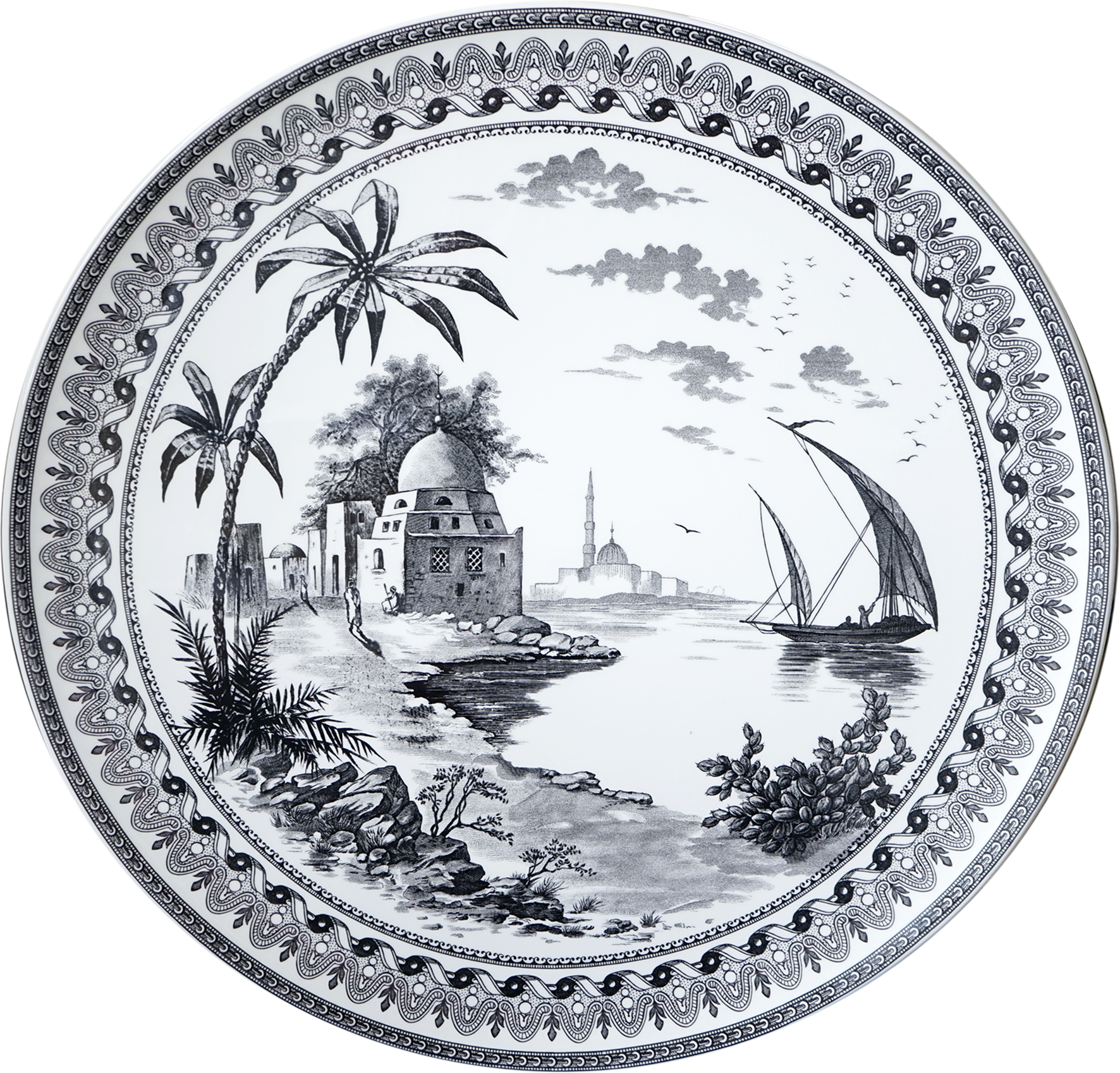 Big Platter, Les Dépareillées Vues d'Orient noir