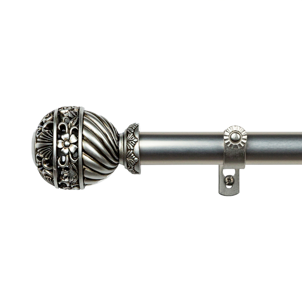 25.4mm│鏤空優雅│伸縮窗簾桿│4色2尺寸