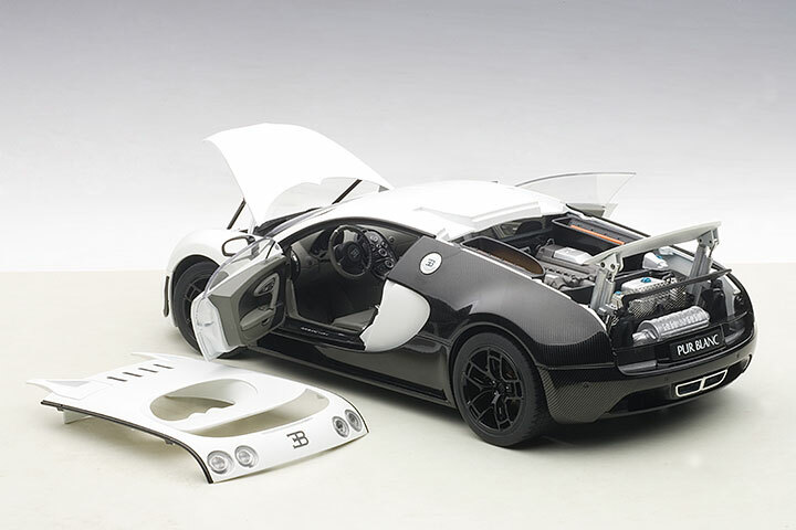 1/18 AUTOART BUGATTI VEYRON SUPER SPORT PUR BLANC EDITION  (70933)