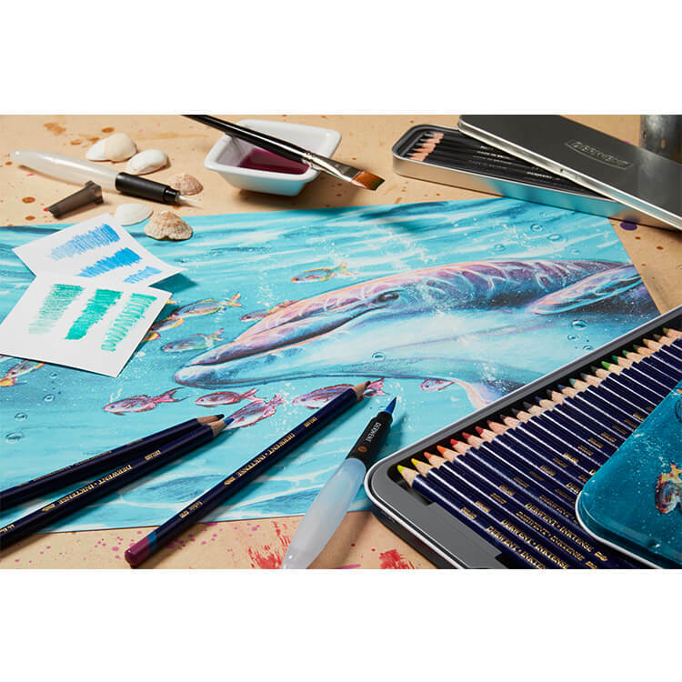 DERWENT德爾文 INKTENSE 水墨色鉛-單支補充