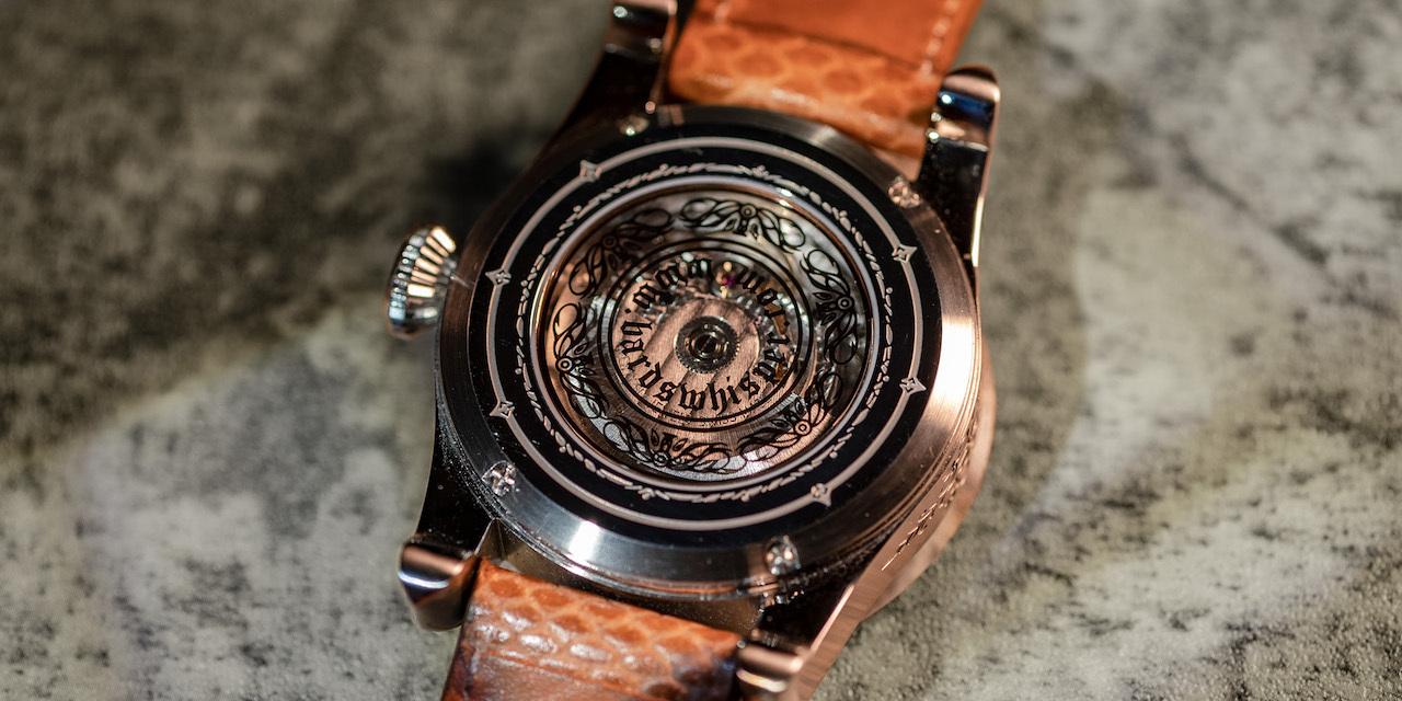 背透設計-歐洲精品工藝級《聖喬治與龍》哥德式機械錶