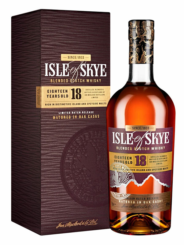 Skye Isle 18 Year Old Blended Scotch Whisky 天空之島Isle of Skye 18年調和威士忌