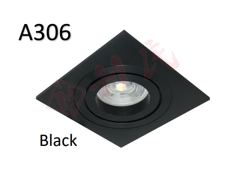 A1497 方形暗裝筒燈 (白色/黑色/銀色)