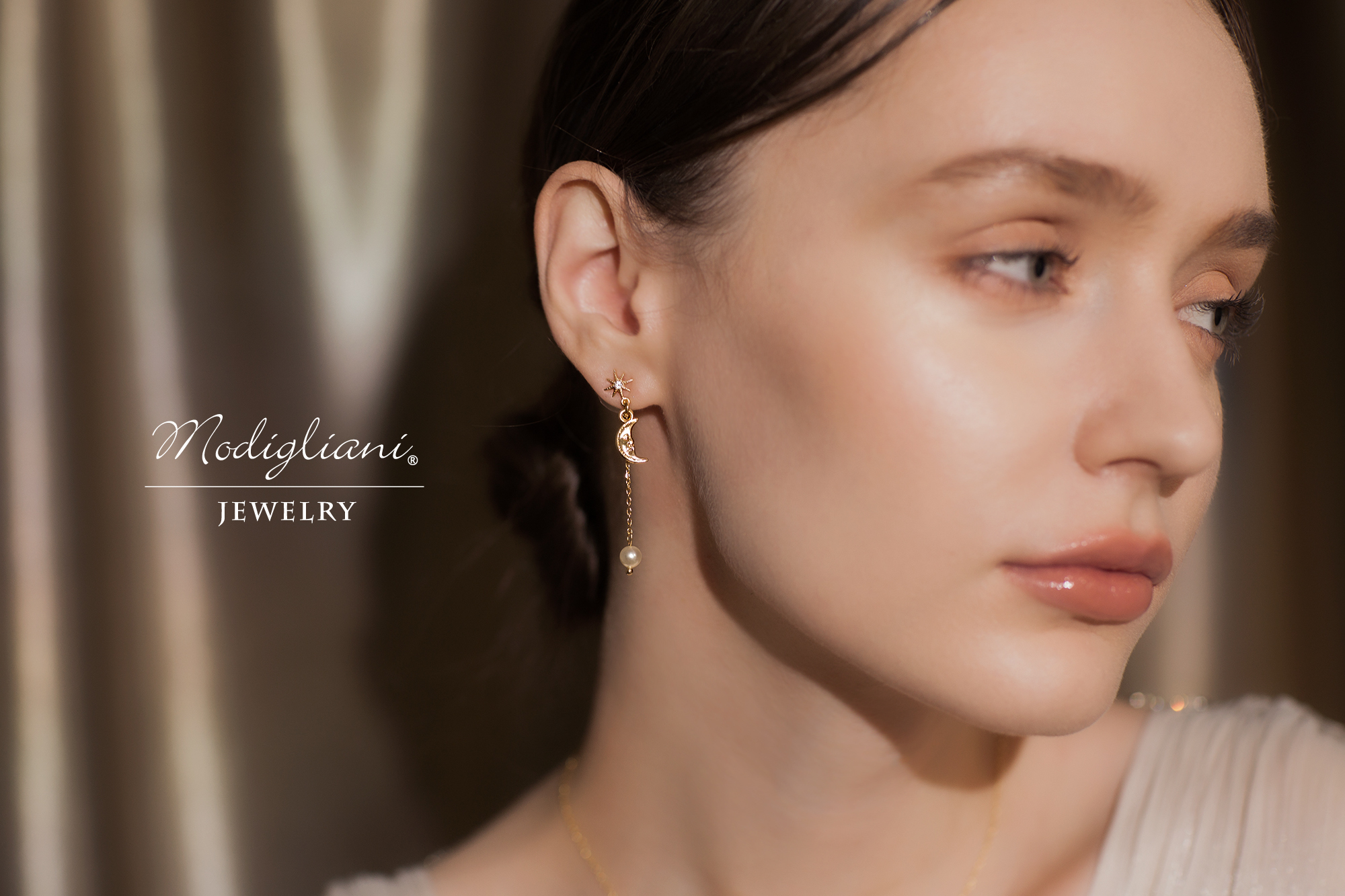 黃銅飾品,黃銅,氣質,仙女,星星,耳環,18K金,鋯石,施華洛世奇水晶珍珠,月亮