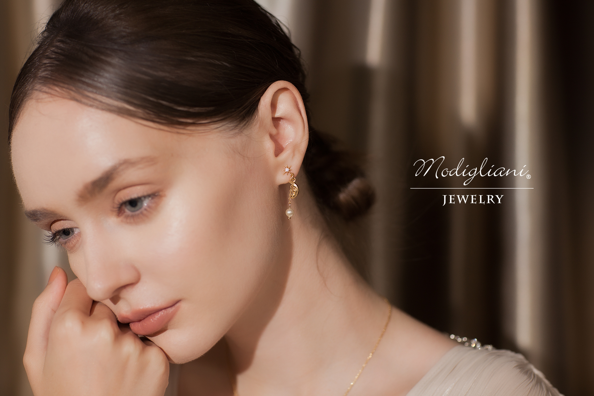 黃銅飾品,黃銅,氣質,仙女,星星,耳環,18K金,鋯石,施華洛世奇水晶珍珠,月亮