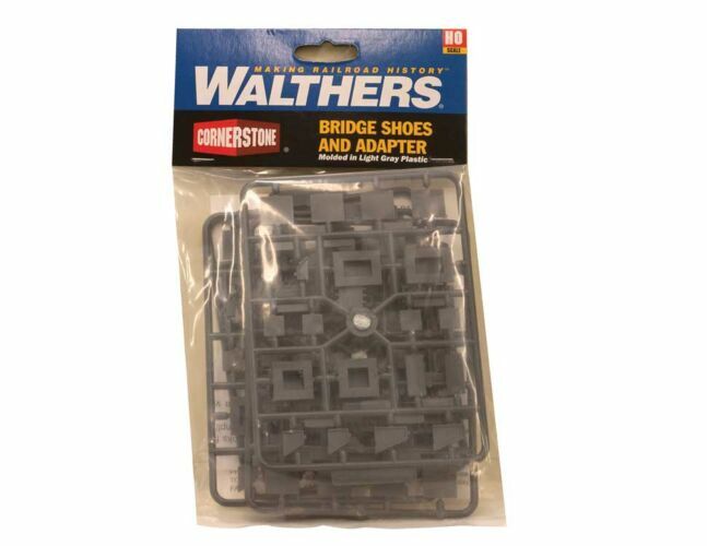 Walthers 933-4559 HO規 Bridge Shoes and Adapters Assortment 橋腳 套件