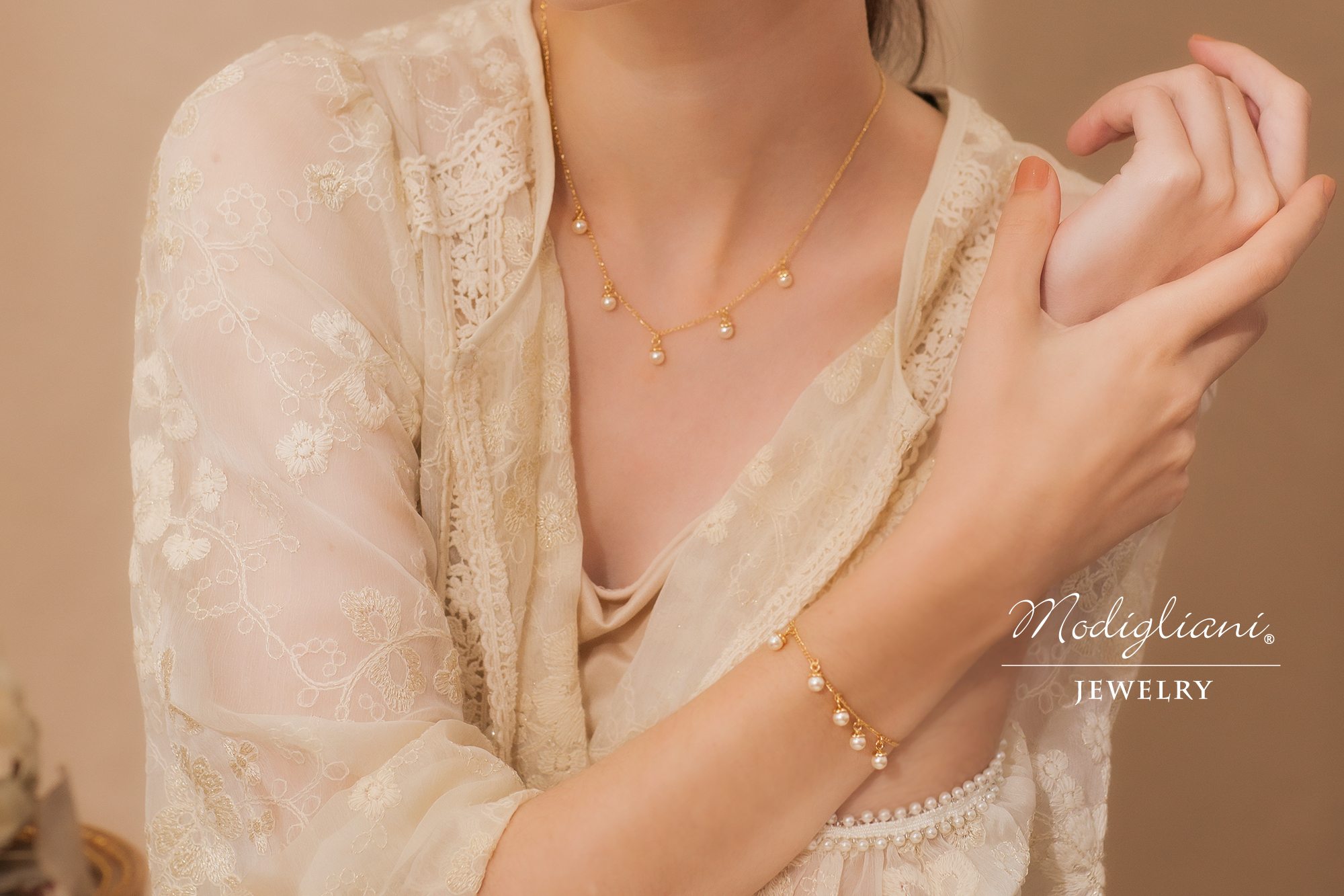 黃銅飾品,黃銅,女人味,百搭,氣質,項鍊,18K金,施華洛世奇水晶珍珠,珍珠