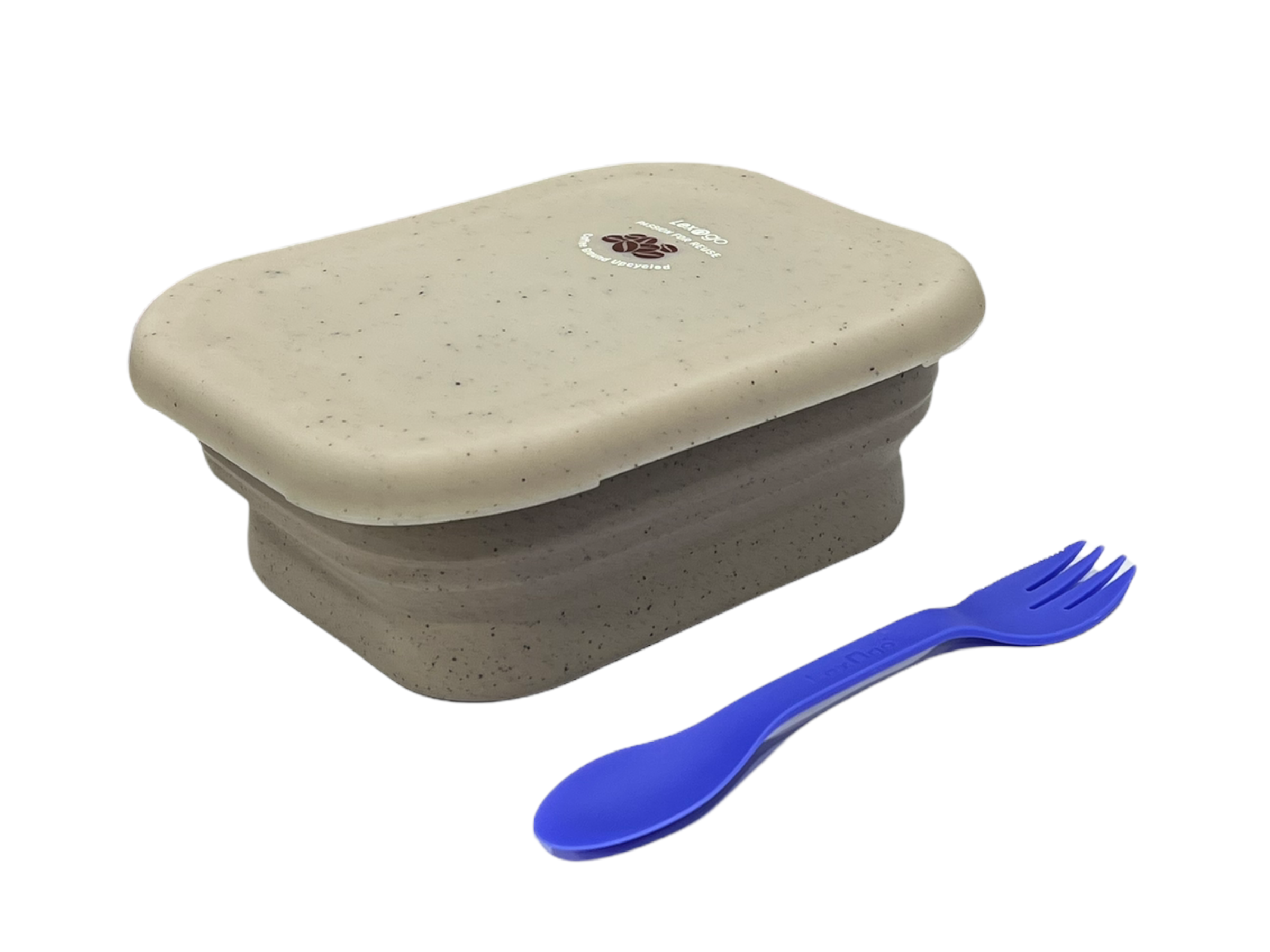 LEXINGTON silicone collapsible passion box 850ml-brown