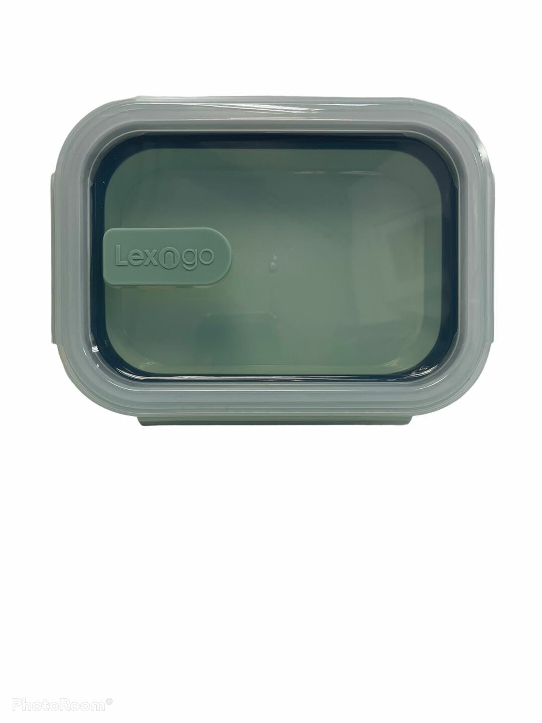 LEXINGTON silicone collapsible rectangle flexi lock container 800ml-green