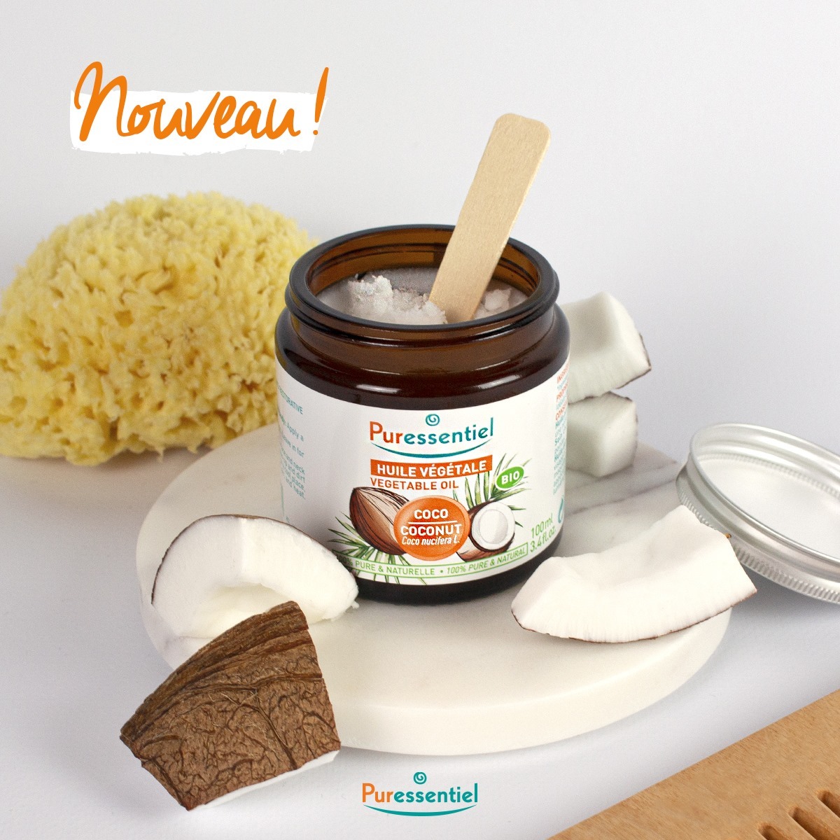 椰子油 100ml (Ecocert有機認證)