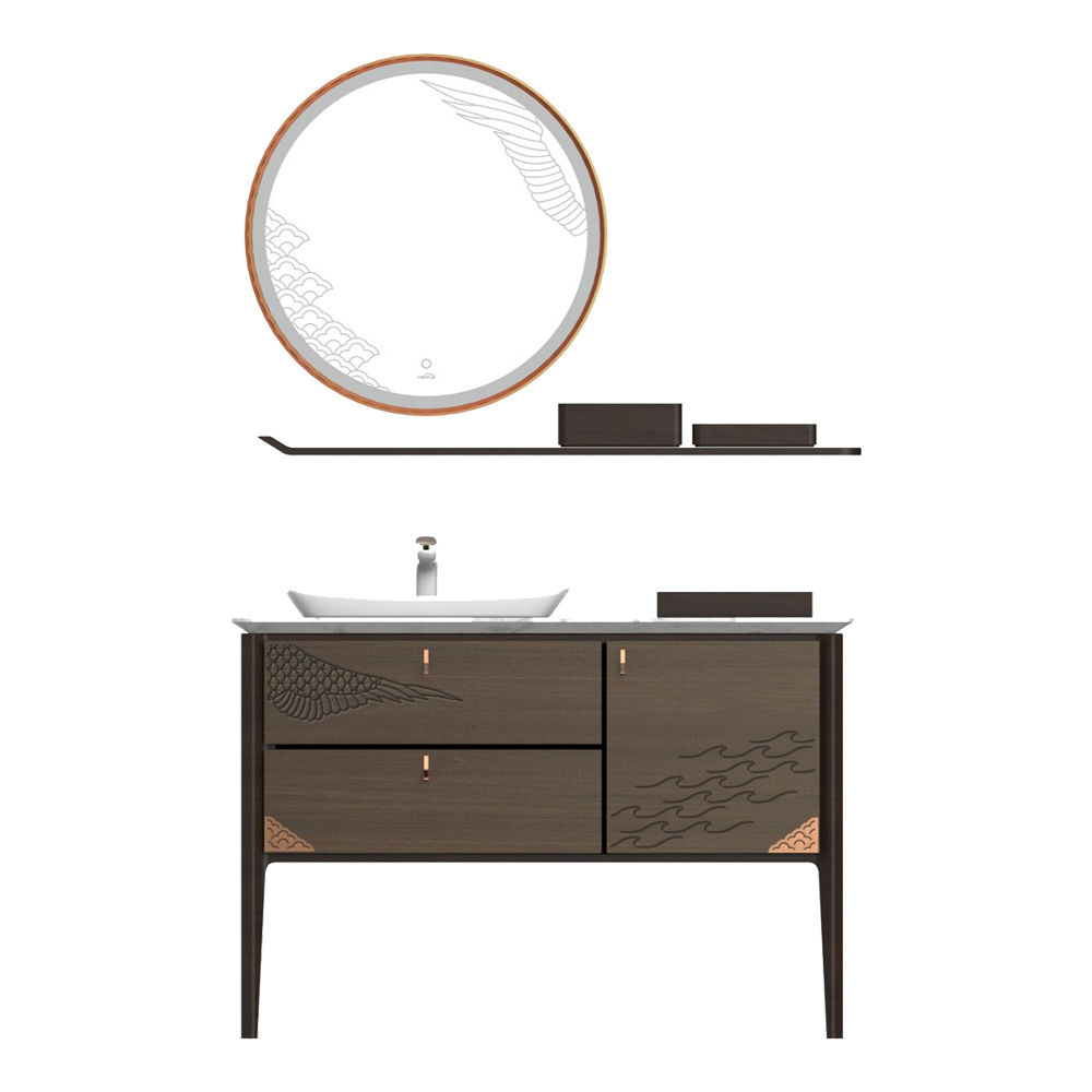 浴櫃推薦型號 HBT106803N-120 落地式浴櫃 *