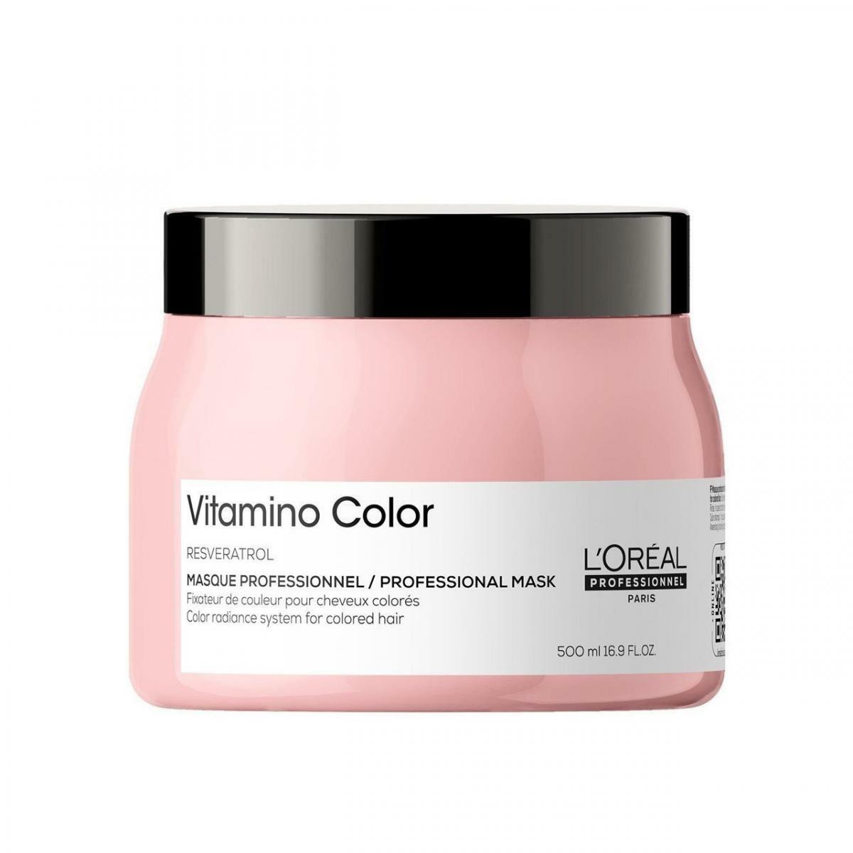 L'oreal Serie Expert Vitamino Color Mask 白藜蘆醇髮膜 250ml/500ml