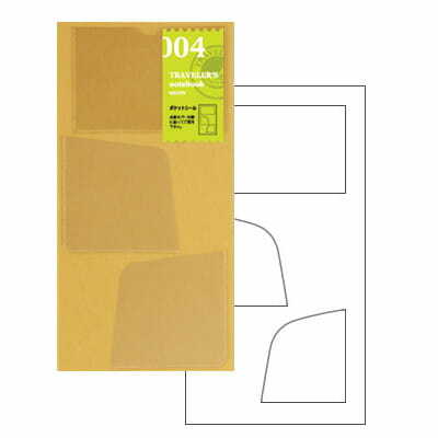 〔標準〕004 口袋貼紙｜日本 Traveler’s Notebook