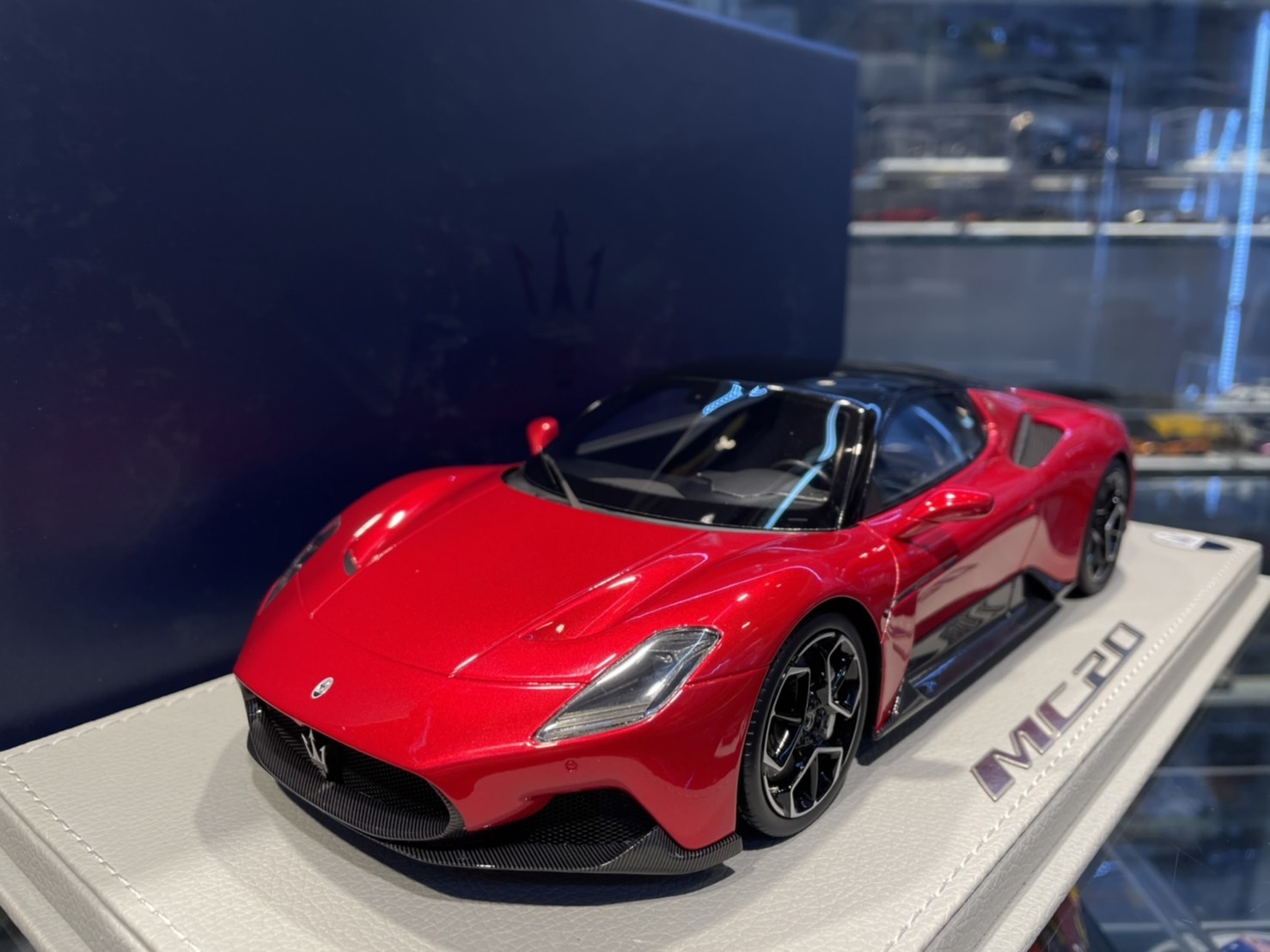 BBR P18191C Maserati MC20 2020 Rosso Vincente 1/18