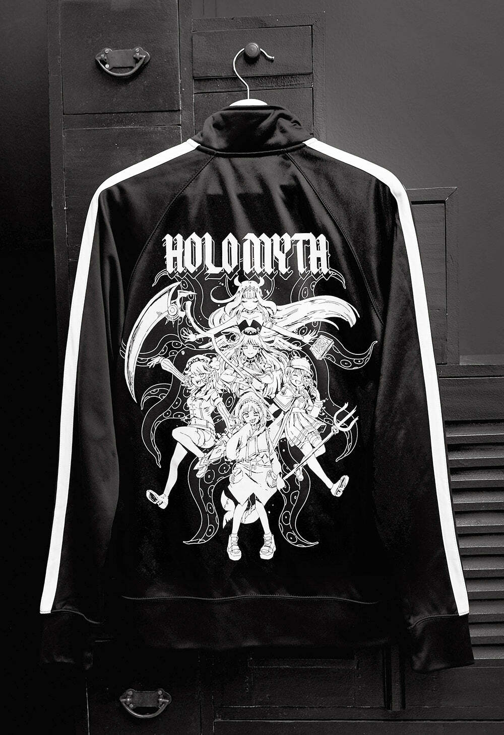 「官方代購」「第5團」Hololive EN X OMOCAT - holoMyth Track Jacket